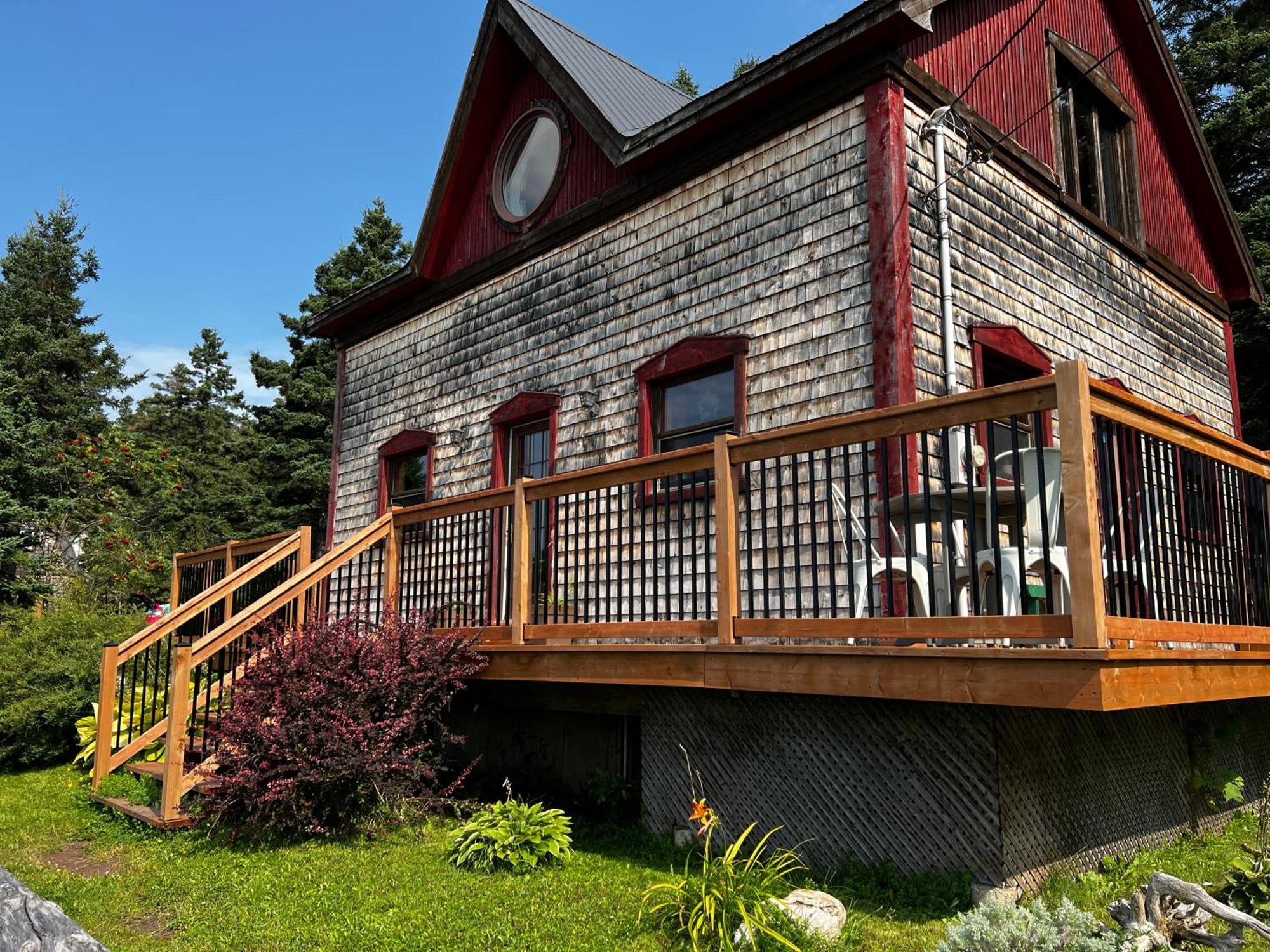 Chalet Epicea Sainte Anne des Monts Экстерьер фото
